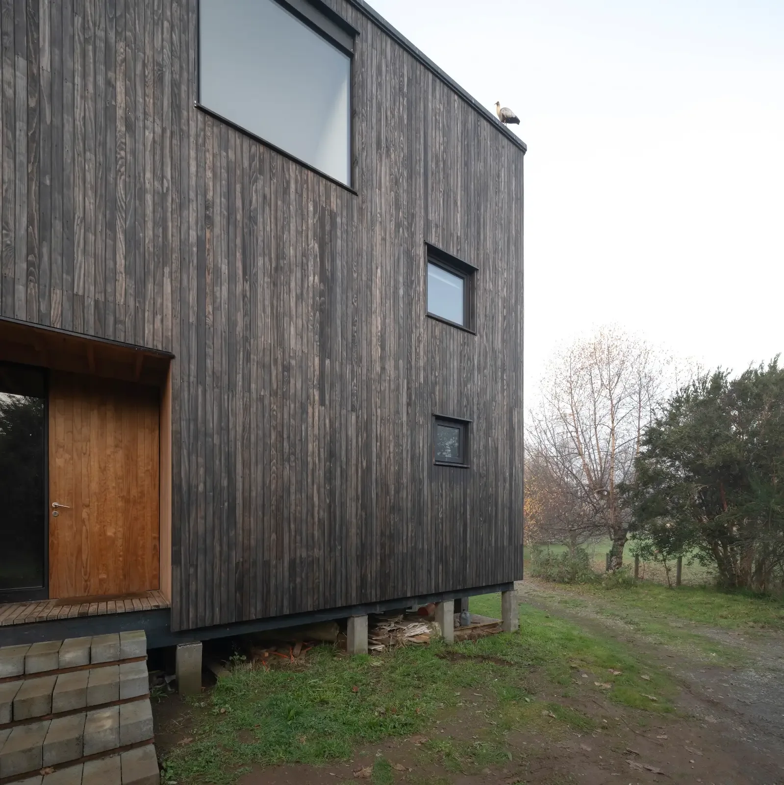 Casa Las Ánimas en Valdivia con revestimiento TW-02A de Topwood